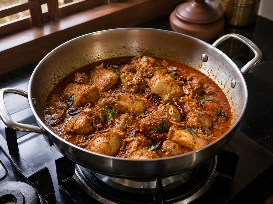Kerala Nadan Curry Base, Finish step