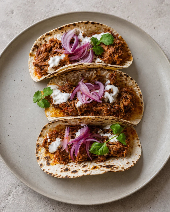 Kerala Chicken Tacos