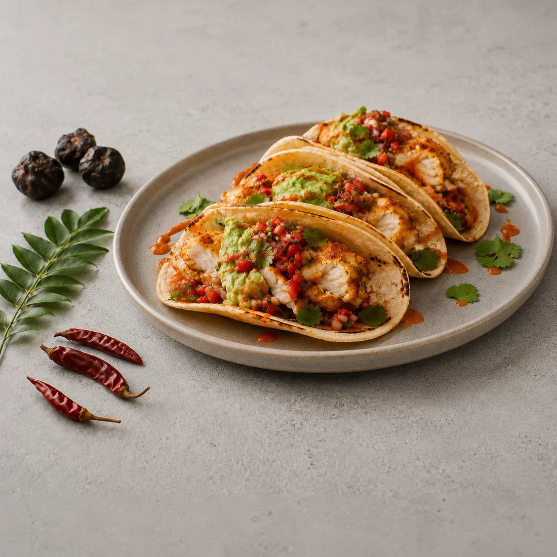 Kudampuli Fish Tacos