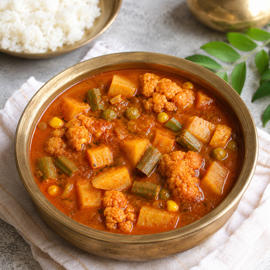 Kudampuli Vegetable Curry