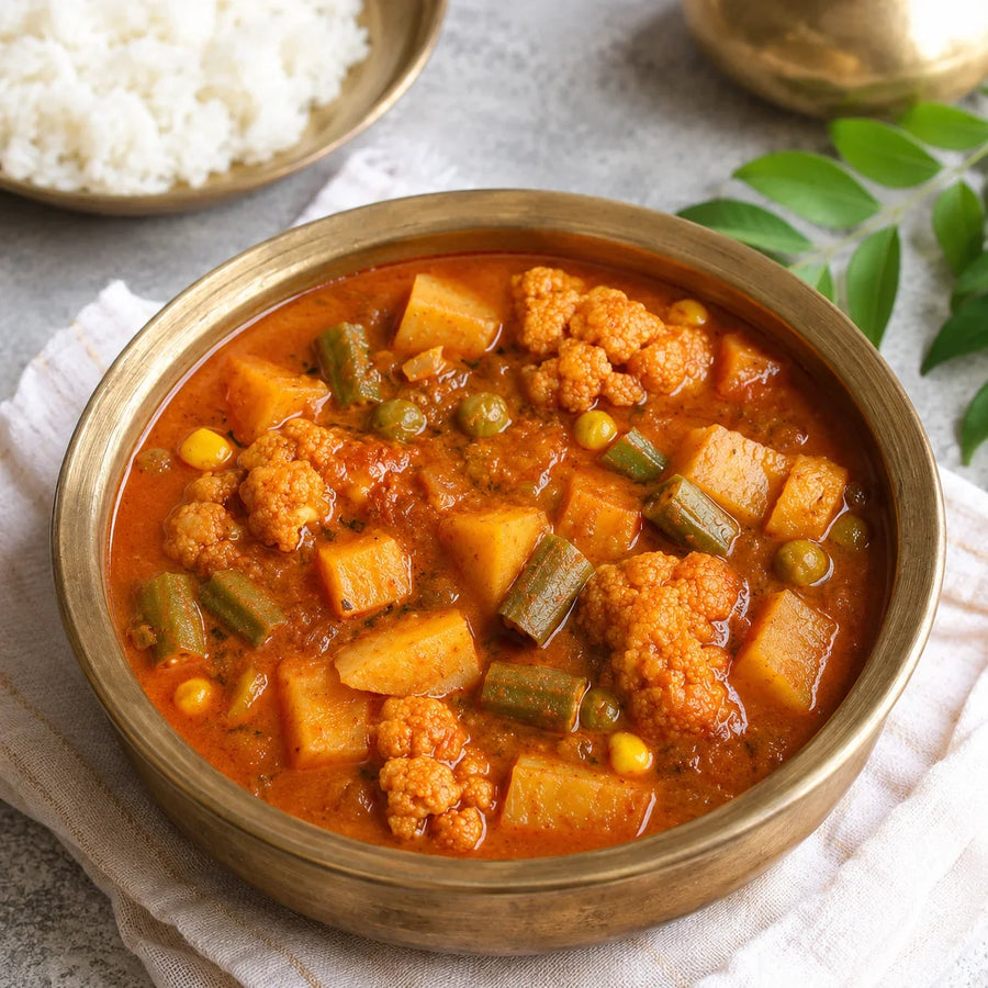 Kudampuli Vegetable Curry