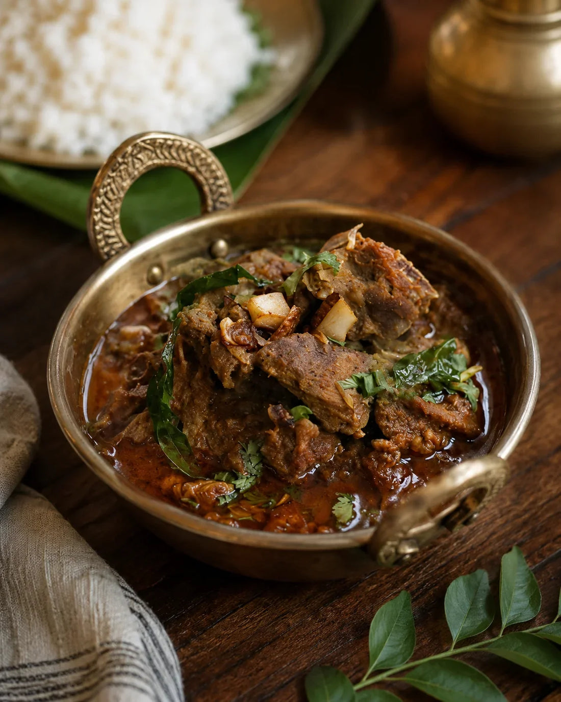 Varutharacha Mutton