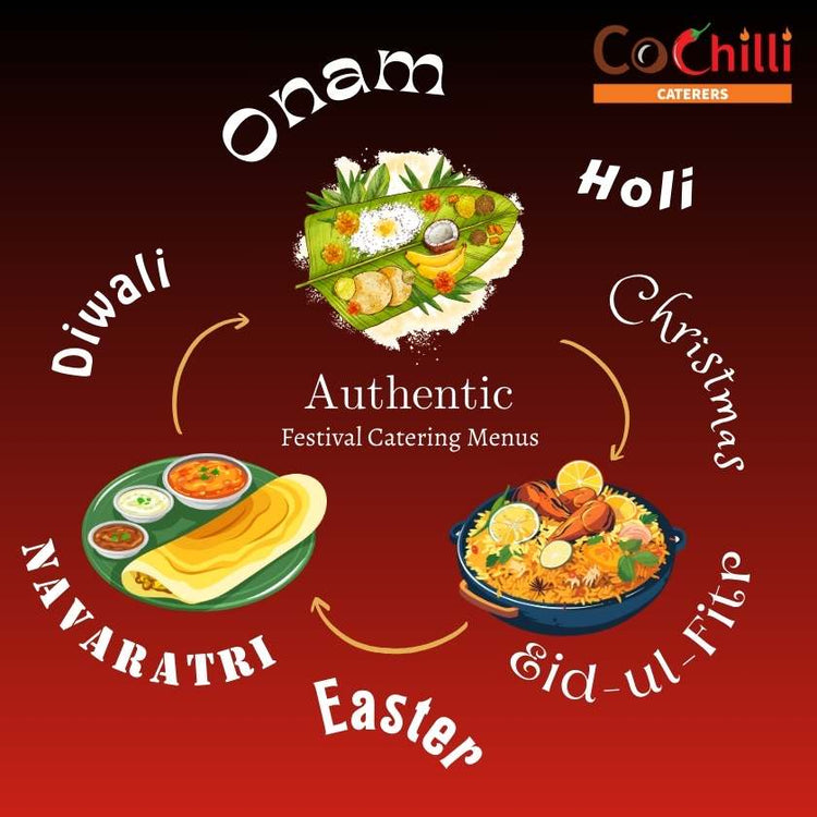 Celebrate the spirit of diverse festivals with CoChilli's Festival Catering Menus