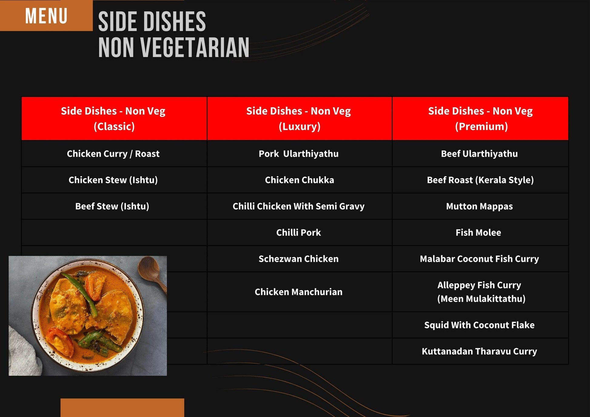 Side Dishes - Non-Vegetarian - Cochilli