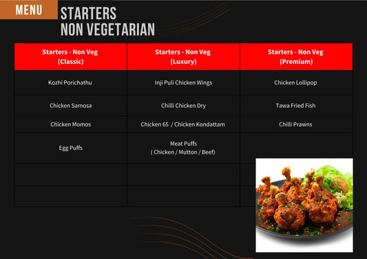 Starters - Non-Vegetarian - Cochilli