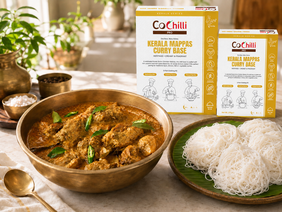 Kerala Mappas Curry Base, home cooking guidance